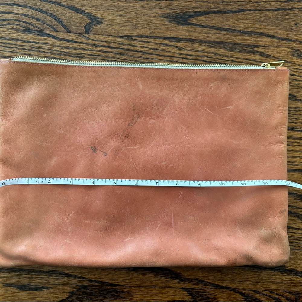 American Apparel Suede Clutch